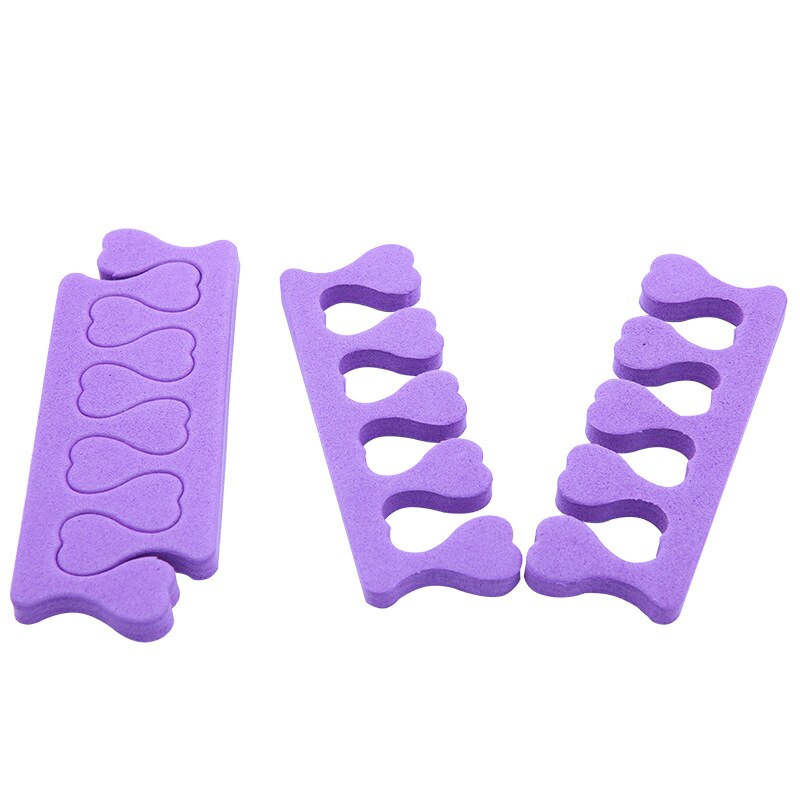 Toe Separators Soft Sponge Foam Repair Toe Nails Finger Separation Tool Nail Art Tools Foam Sponge Toe Splitter Finger Sepa