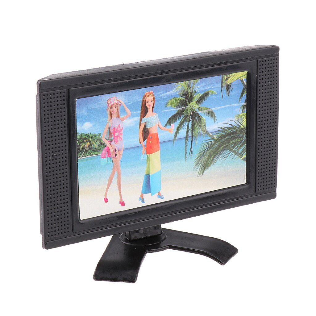 Dollhouse 3 3/8 Inch LCD TV Grey or Black Doll Hou... – Vicedeal