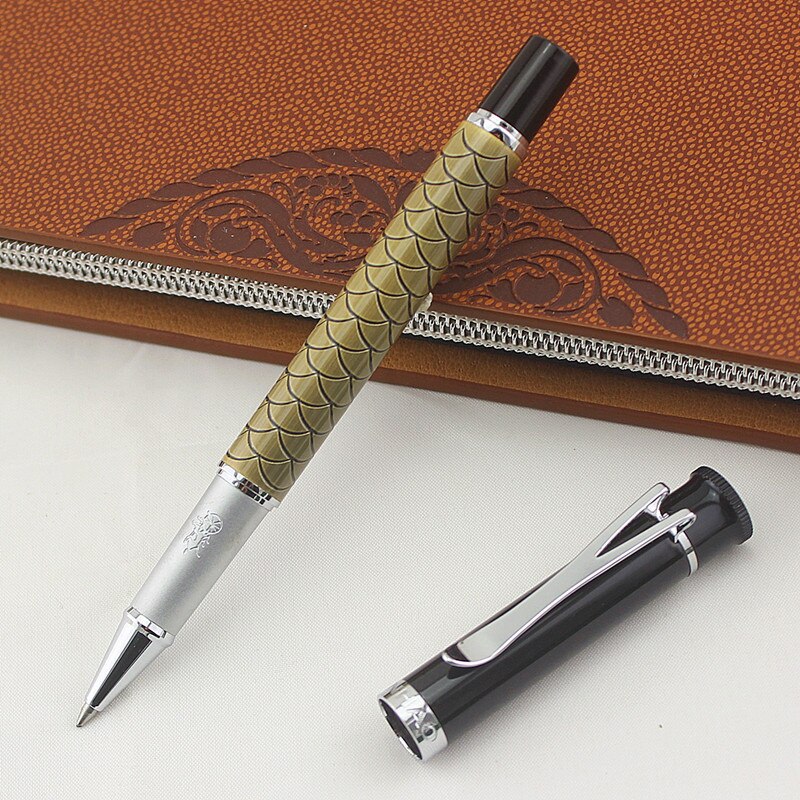 Accod Signature Pen Premium Metal Rollerball & Ballpoint Pen Creative Gift Pen With Two 0.5mm Black Replaceable Refills High-grade Pen Case Good Gift For Family Friends And Colleagues (Black