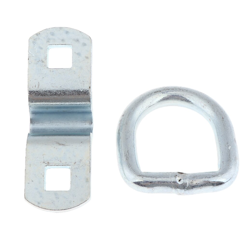 Kits de anclaje para amarre de remolque, ganchos de amarre para montaje en superficie de camión, d-ring