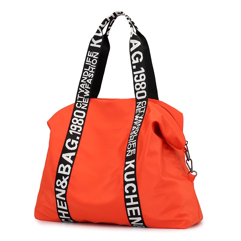 Outdoor Yoga Mat Bag Gym Tas for Fitness Women's Sports Bag Female Tote Shoulder Pack Training Gymtas Bolsa Deporte Lady Handbag: orange