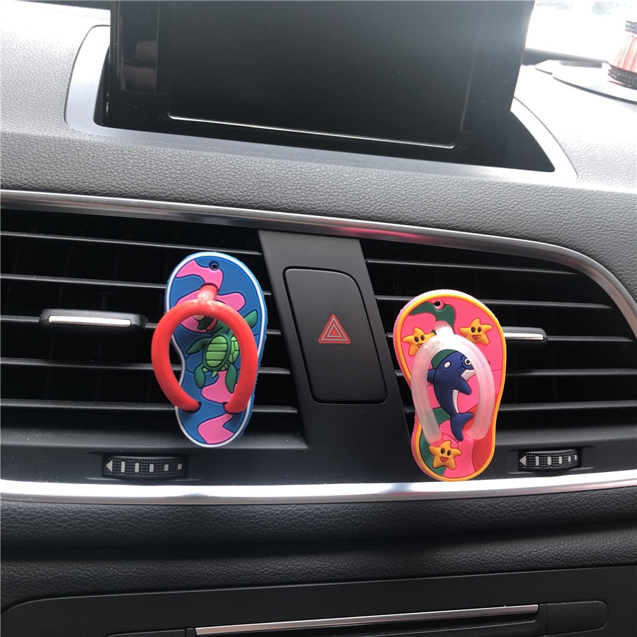 Zapatillas pequeñas de Color para modelar coche, clip de perfume decorativo, decoración de perfume para coche, ambientador