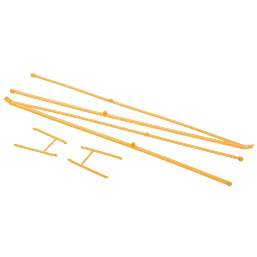 Wltoys XK A160 RC Airplane Spare Parts Accessories Motor Servo ESC Propeller Front Rear Landing Gear Wing Fuselage Receiver: light green