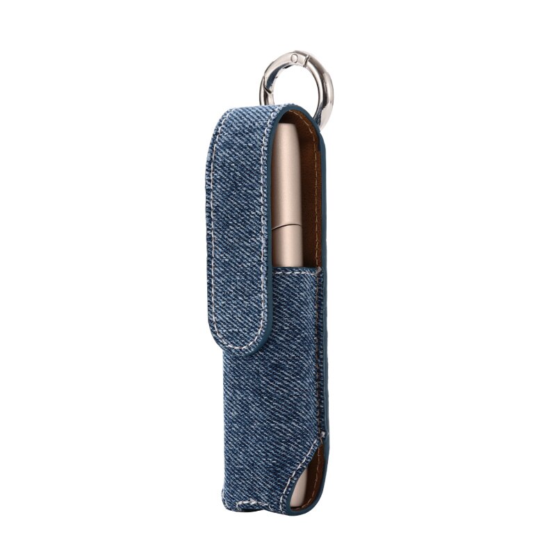 fallen Für IQOS 3 Multi fallen Für IQOS Zigaretten Zubehör Schützen Abdeckung Für IQOS 3,0 Elektronische Zigarette Mini Leder fallen: Cowboy Himmel Blau