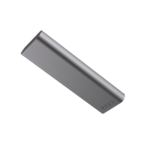 Xiaomi mijia miiw pennfodral kontor student pennfodral skolmaterial pennask aluminiumlegering abs+pc för äppelpenna 2: Mörkgrå
