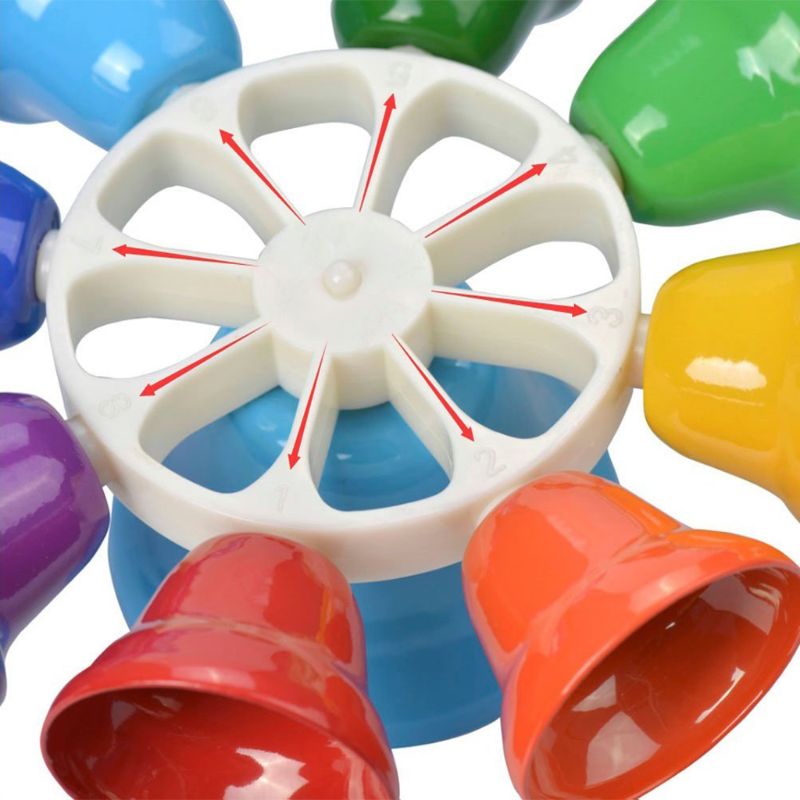 Manualidades de la escuela de los estudiantes colorido sonido claro Multi-propósito Octave enseñanza ayuda G99D