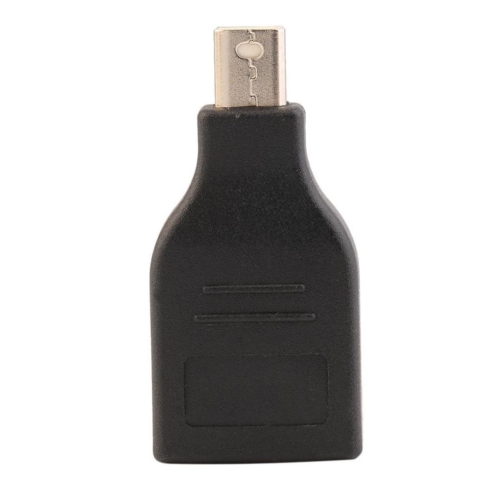 Mini display port mannelijke naar display port vrouwelijke adapterconverter, universele mannelijke naar vrouwelijke dp display port adapter
