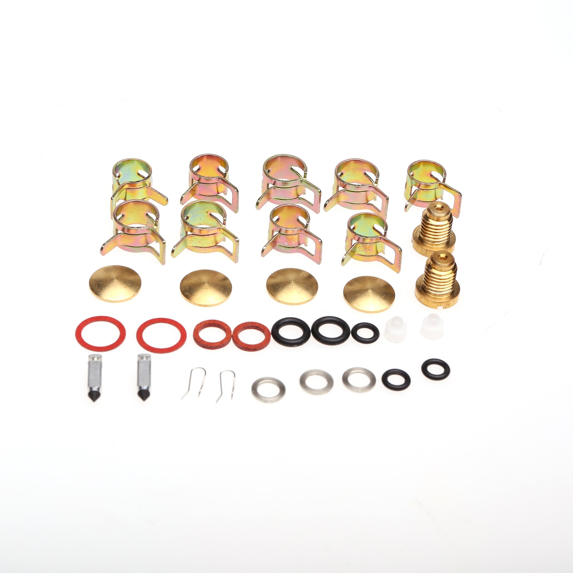 Carburetor Repair Kit For 18-7046 439076 with Float Johnson Evinrude Twin Carb Rebuild Kit V4 85 90 100 115 125 140 HP