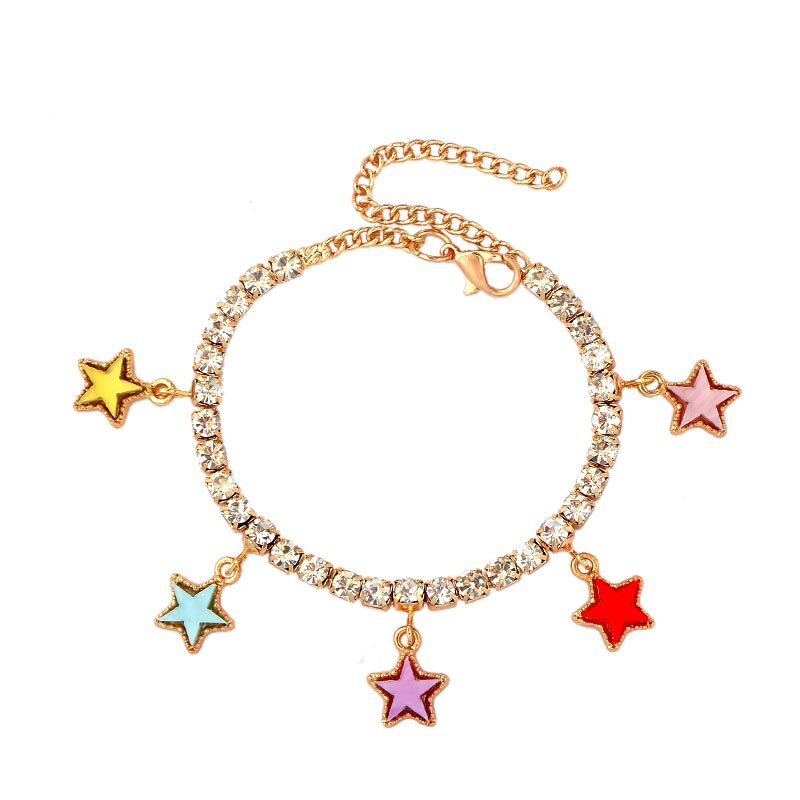Gele Sterren Ketting - Label Kaat Gele Sterren Ketting - Label Kaat