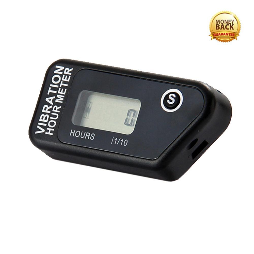 Vibration Hour Meter Wireless Hour Meter Diesel Hour Meter for All Gasoline Engine ATV UTV Dirtbike Outboards Snowmobile HM016C