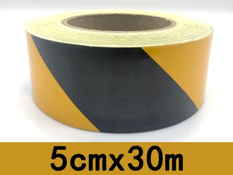Ezautowrap DOT-C2 Golden Yellow Reflective Safety Tape - 2 Rolls X 150ft - With Free Squeegee & Knife