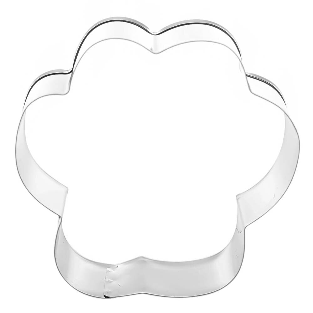 1pc dyr kæledyrshund knoglepoteformet fondant småkage udskærer stempel rustfrit stål bageform fondant kage dekorationsværktøj: E