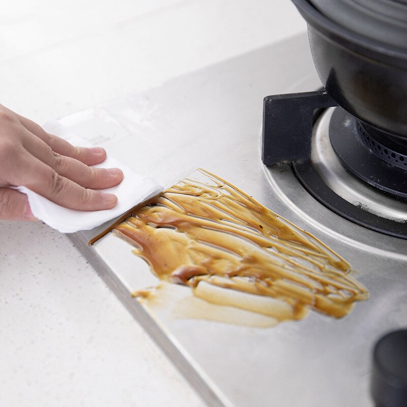 Wegwerp Verwijderbare Huishouden Keuken Doekjes En Papier Dikke Doekjes Voor Fornuis Wasemkappen Olie Vlekken