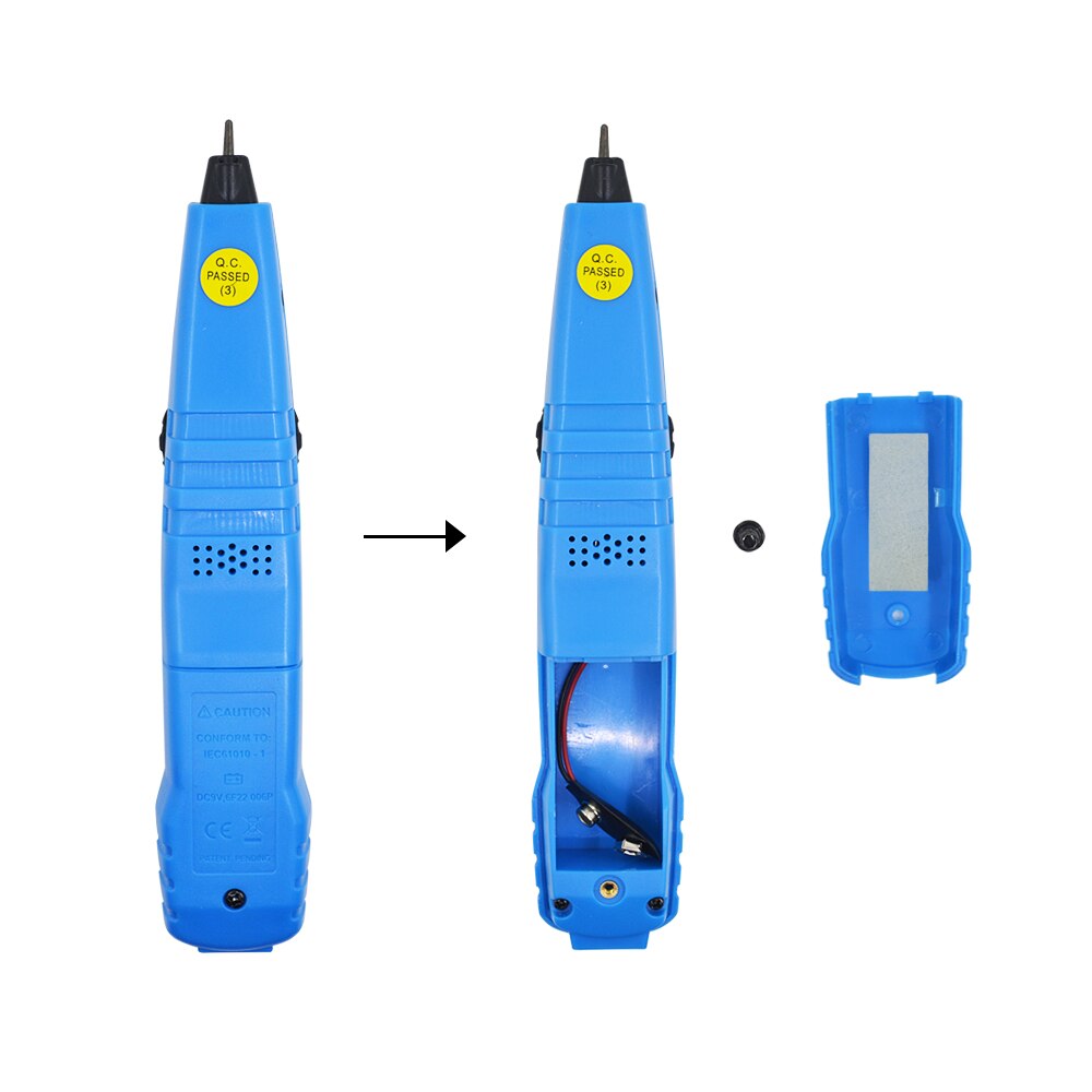 CHIPAL – FWT11 testeur de câble réseau LAN RJ11 RJ45 Cat5 Cat6, traceur de fil téléphonique, détecteur de Toner Ethernet de