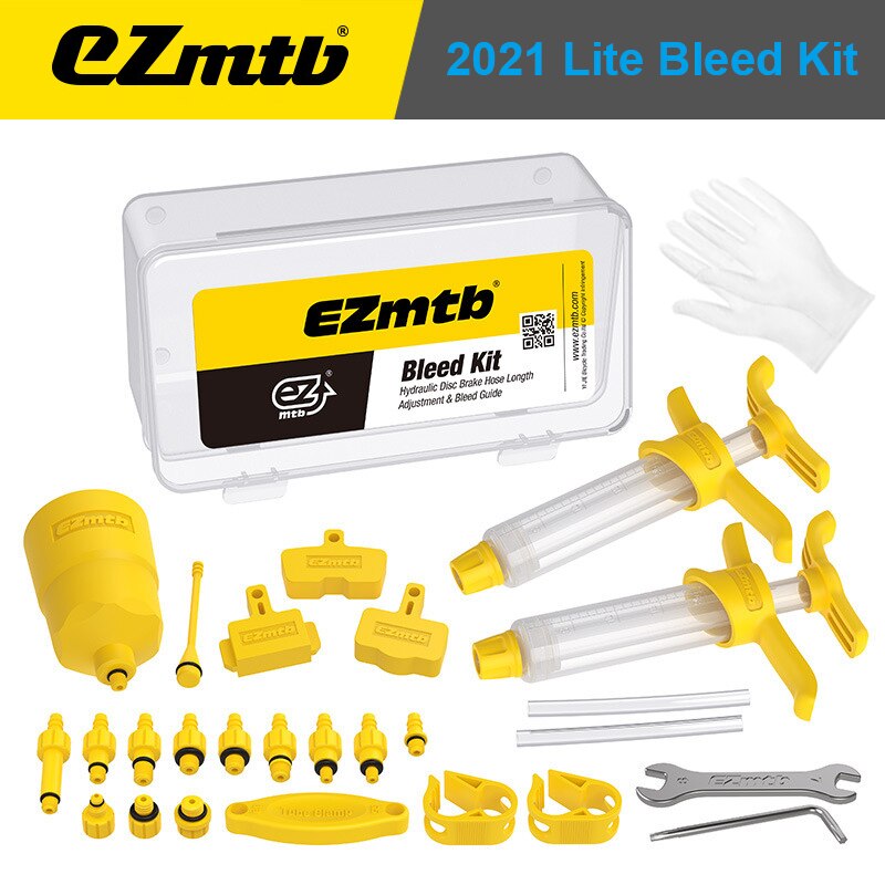 Ezmtb 2023 Pro 2024 Lite MTB Road Fiets Hydraulische Schijfrem Olie Bleed Kit Tools Voor SHIMANO SRAM Avid Fiets Rem reparatie Tool: Rood