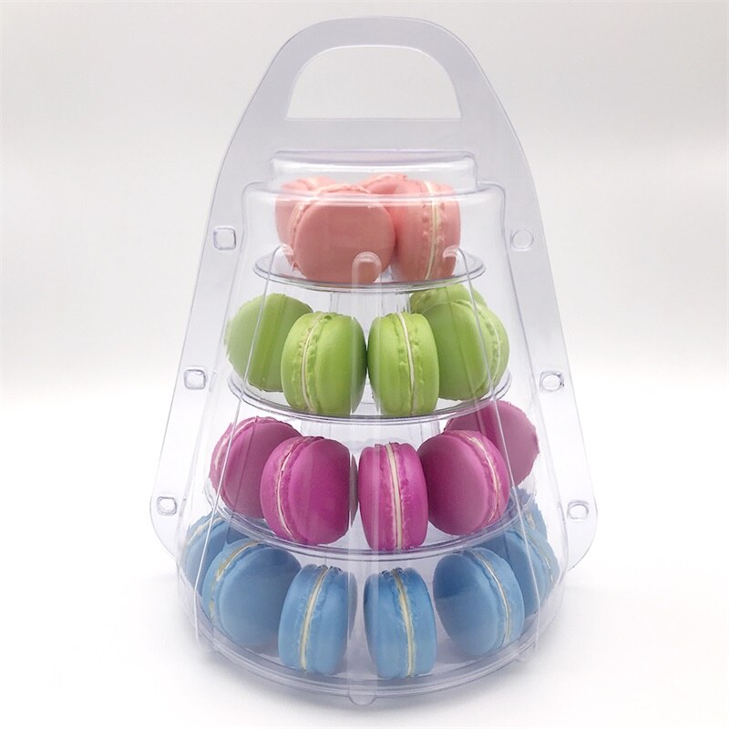 Multi-level Macaron Cake Cookie Display Rack Suitable for Party Banquet Wedding Decoration Washable Reusable Baked Storage Tools