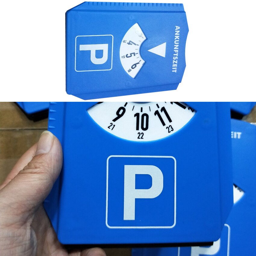 Disque De Stationnement Bleu (Sablier) - Pour Tous Véhicules - Neuf