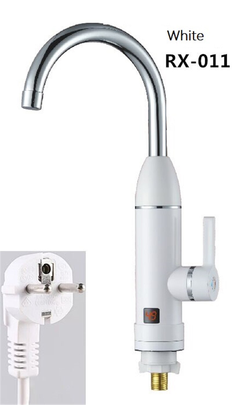 RX-011S,Digital Display Instant Water Tap,Fast electric heating water tap,Inetant Electric Heating Water Faucet: RX-011W