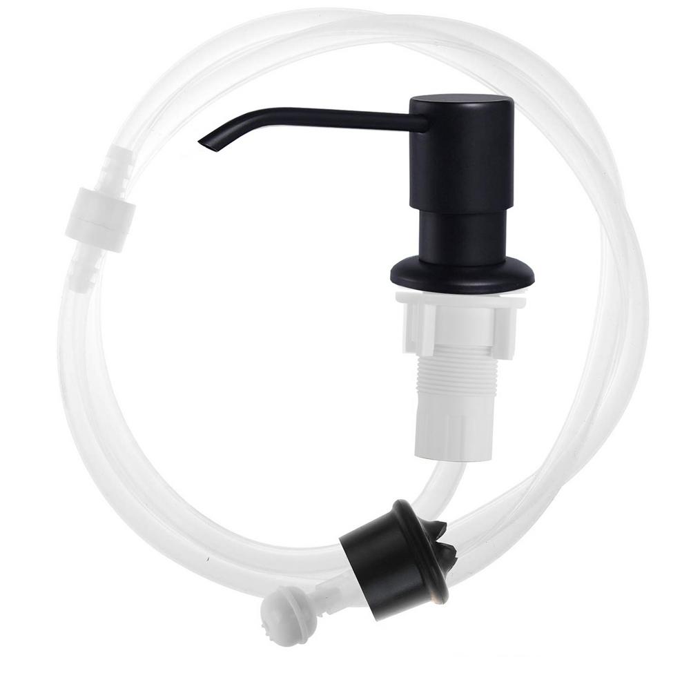 47 Inch Sink Soap Dispenser With Extension Tube Kit Bottle Replacement For Kitchen Sink Metal Under Deck Counter In Sink Mounted