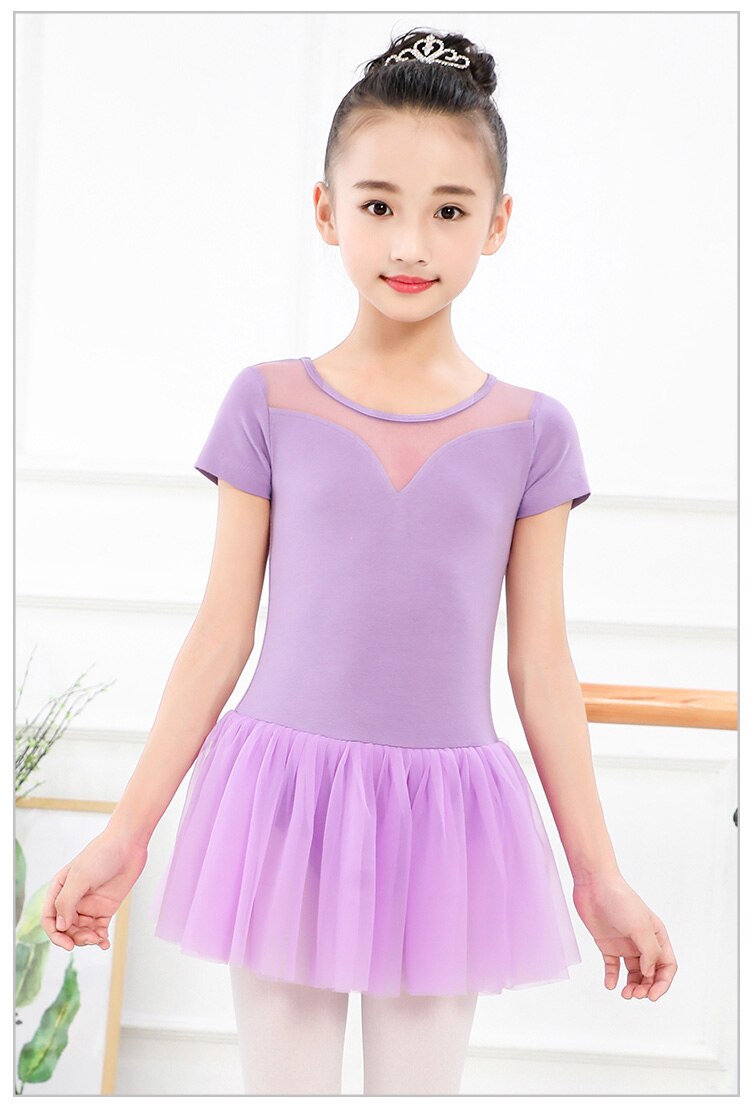 Girl Ballet Dance Dress Girl Leotard Ballerina For Children Dance Clothes Kids Kid Ballet Costumes For Girls Leotard Dance Pink