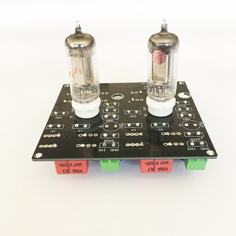 HiFi Audio 3A5 Valve Tube Preamp Bile Preamplifier Stereo Audio Tube Amplifier: Finish With Tube 1