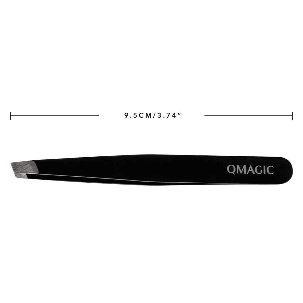 Professionele Rvs Slant Tip Tweezer Precisie Wenkbrauw Pincet Slant Tweezer Door Qshave