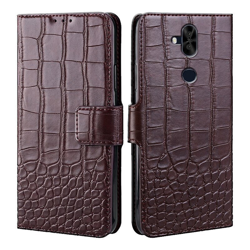 Vintage telefoonhoesje voor asus zenfone 5 lite  zc600kl x017d funda capa leren holster portemonnee beschermhoes
