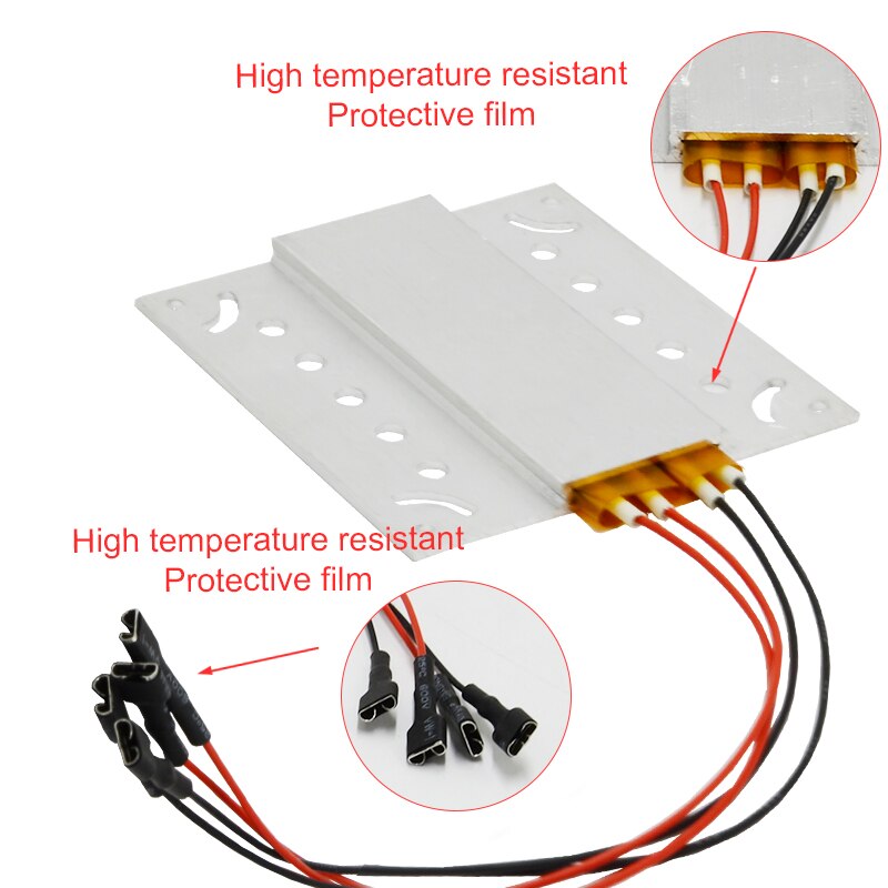 1pcs PTC Heater Element Aluminum Heating Plate Tablets Insulation Hair Dryer Air Heating Accessories 220V