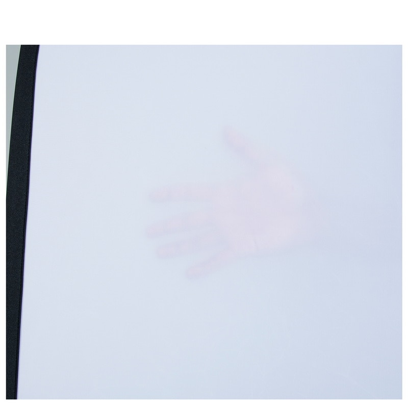 150X200CM plegable suave luz de foto y vídeo translúcido Oval Reflector difusor fotográfico Studio Panel con bolsa portátil