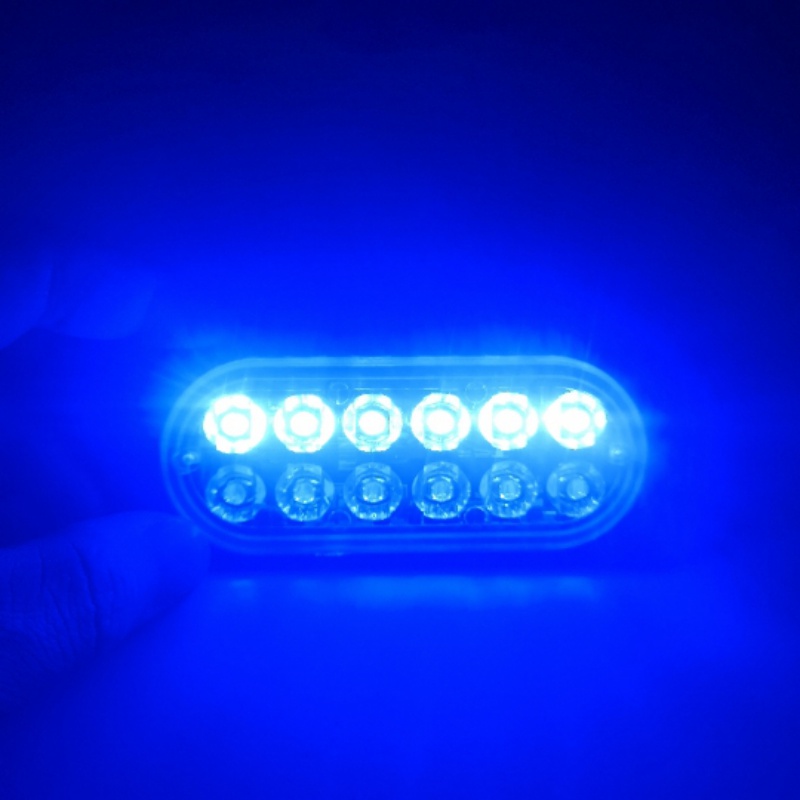 12 LEDs Knipperende Modi 12 v Auto Vrachtwagen Emergency Flasher Dash Strobe Waarschuwingslampje Dag Running Flash Led Politie lichten