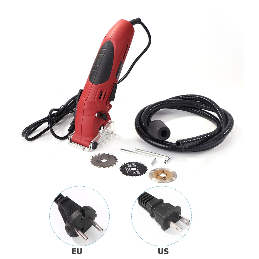 Multi-function Electric Circular Saw Lightness and Portability No Space Occupy for Cutting Wood PVC Tube Tile Power Tool