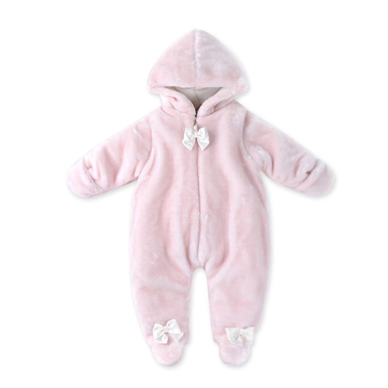 Baby Hooded Baby Klim Kleding Meer Winter Warm Kleding Modellering Van 0-3-6-9 Jongens babykleertjes Footies Babykleertjes: 6m