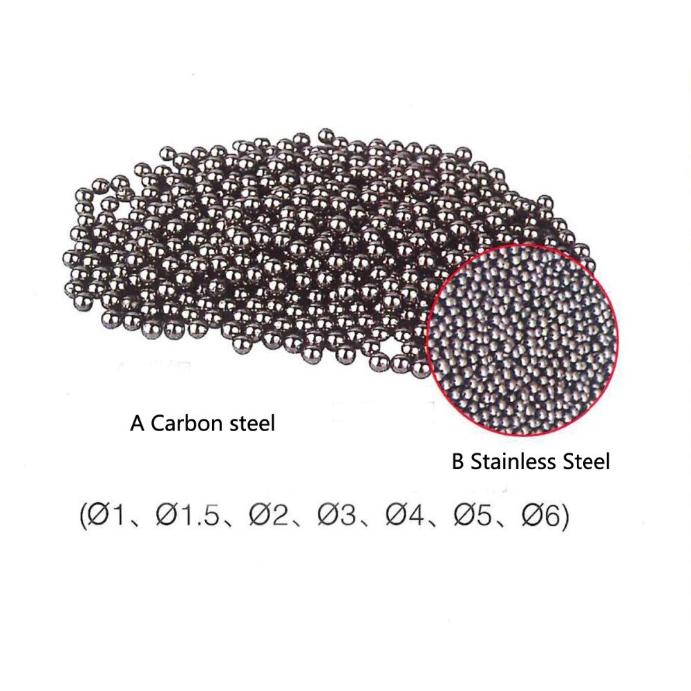 Vaso de acero inoxidable de 3mm, Bola de pulido redonda de acero al carbono de 400g, herramientas para pulir joyería