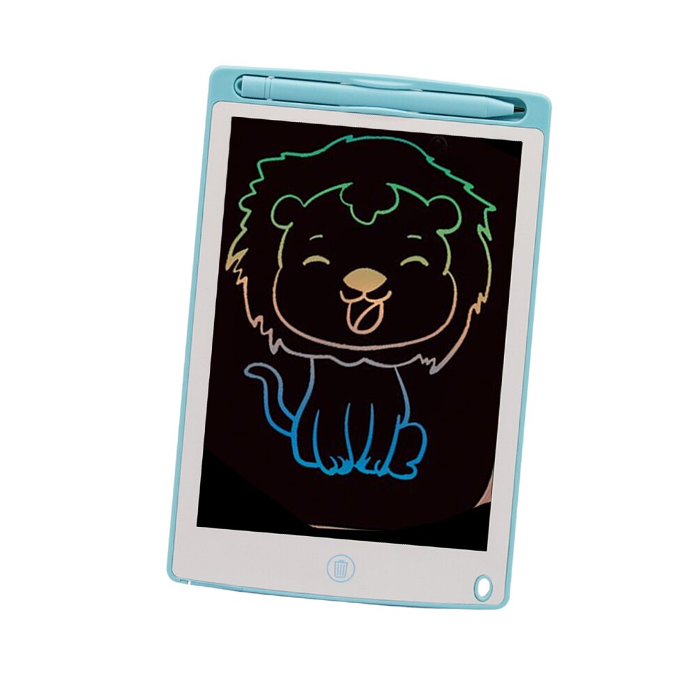 8.5 Inch Grafisch Tablet Voor Tekening Lcd Schrijfblad Voor Kids Lcd Schrijfbord Digitale Pad Stylus Pen Elektronische Notepad: sky blue