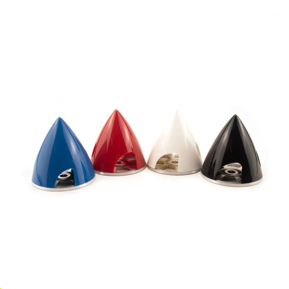 1Pc GEMFAN Propeller Spinner Plastic 2-blade Nylon Cone 1.5/1.75/2.0/2.25/2.5/2.75/3.0"Inch/ Aluminum Backplate for RC Airplane