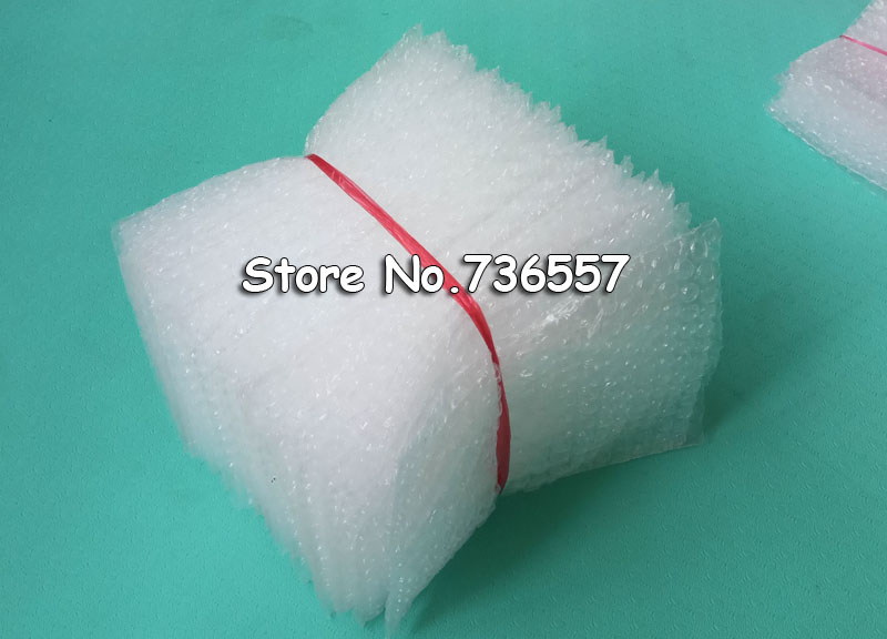 50pcs 100PCS 80*100mm Plastic Wrap Envelope white Bubble packing Bags PE clear bubble bag Shockproof bag double film bubble bag