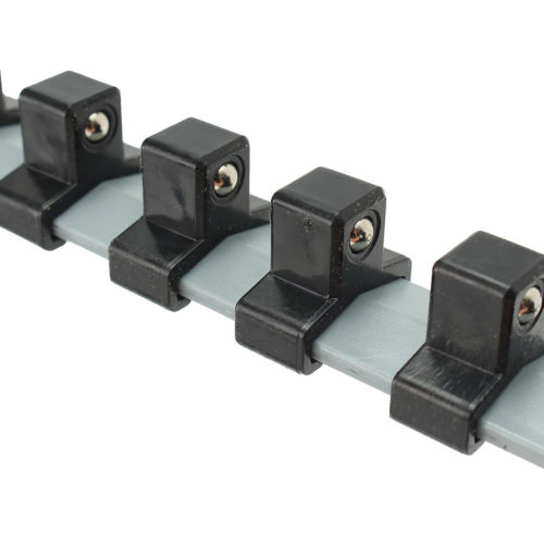 3pcs 340mm Durable Rack Tools Organizer Plastic Socket Holder Rack Storage Divide Rail Tray Single