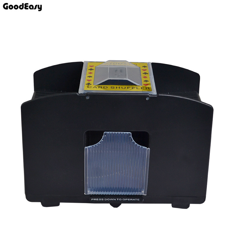 Geavanceerde casino 1-4 deck plastic shuffler speelkaarten shuffler pokerkaarten shuffler automatische machine