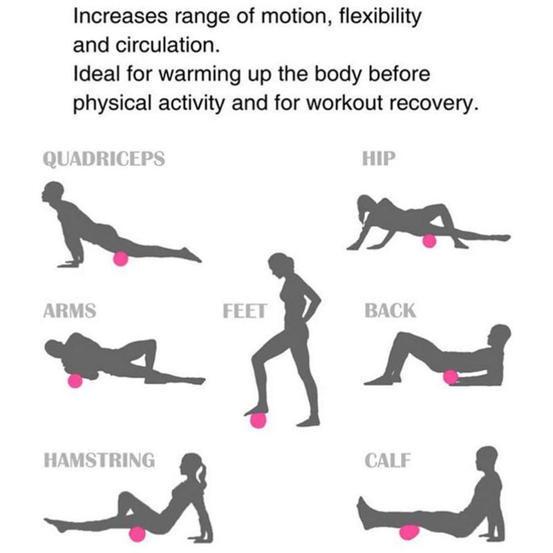 30 * 15cm epp foam roll high fitness massage rulle motion balance yoga mursten blok udstyr sort sport