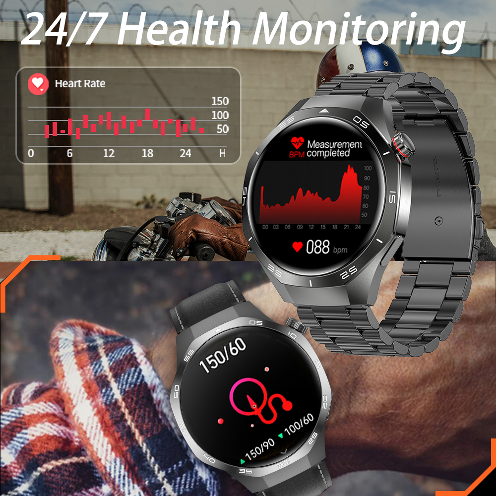 2025 Nuovo sport tutto'aria Aperta Astuto Della Vigilanza Degli Uomini 360*360 Schermo HD Frequenza Cardiaca fitness Impermeabile Affari Chiamata Bluetooth Smartwatch