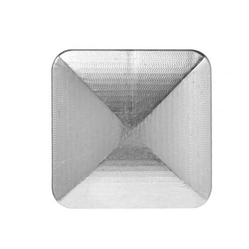 Mini Metalen Vierkante Hexagon Desktop Stress Relief Hand Vinger Spinning Toy: Square