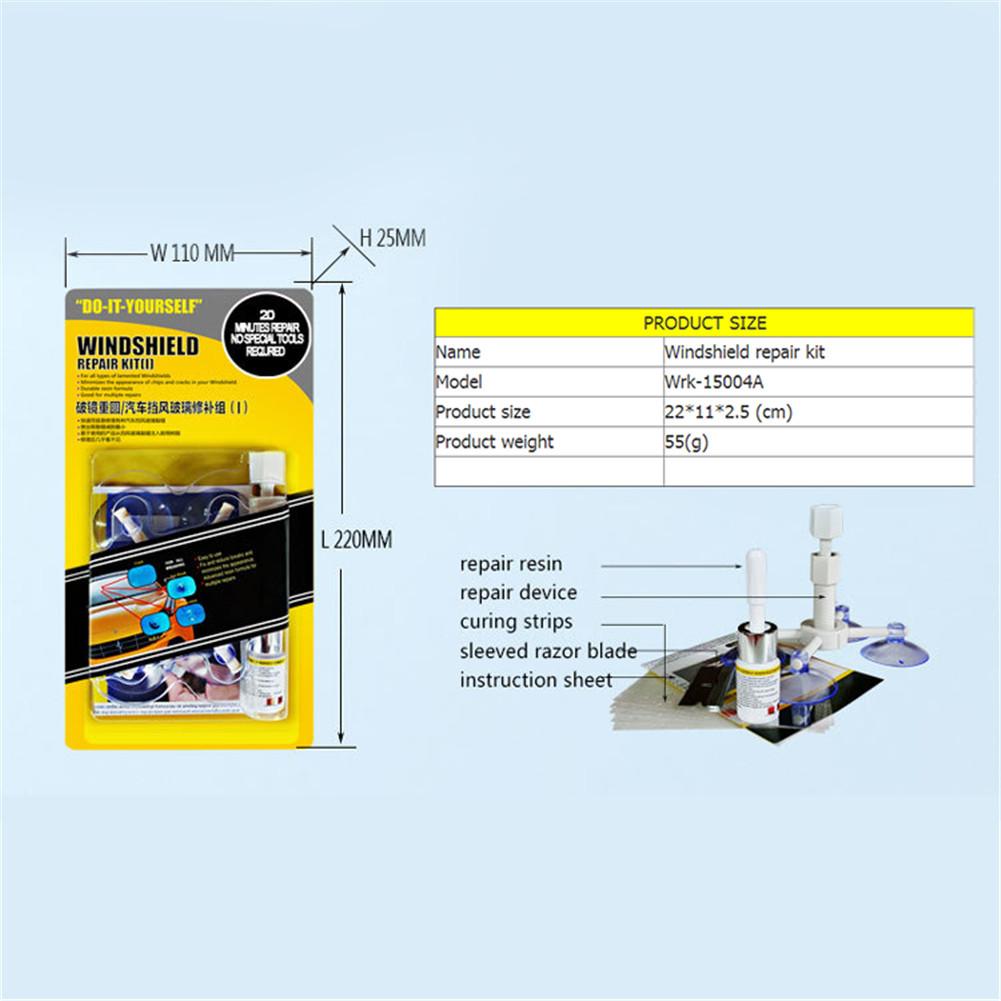 DIY Car Window Repair Tools Windshield Glass Scratch Repair Kits Windscreen Crack Restore Window Screen Polishing Car-Styling