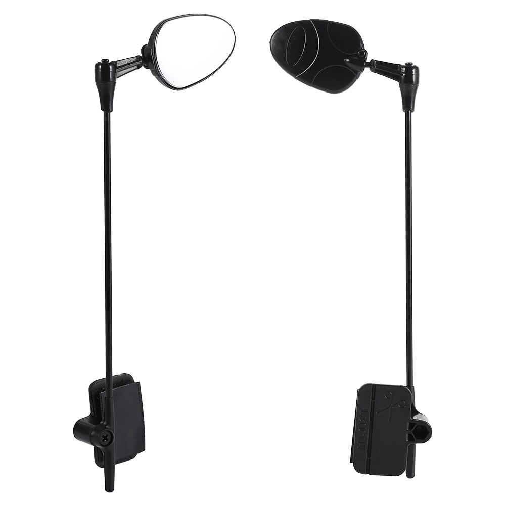 Durable ABS Helmet Rear View Mirror Safety Mountain Road Bike Adjustable Mirror With Clear View