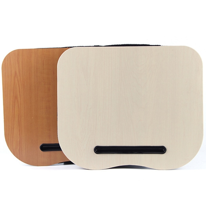 Desk Bed Cushion Knee Lap Handy Computer Reading Writing Table Tablet Tray Cup Holder Laptop Stand Cushion Desk Office Laptop Portable I4652770109