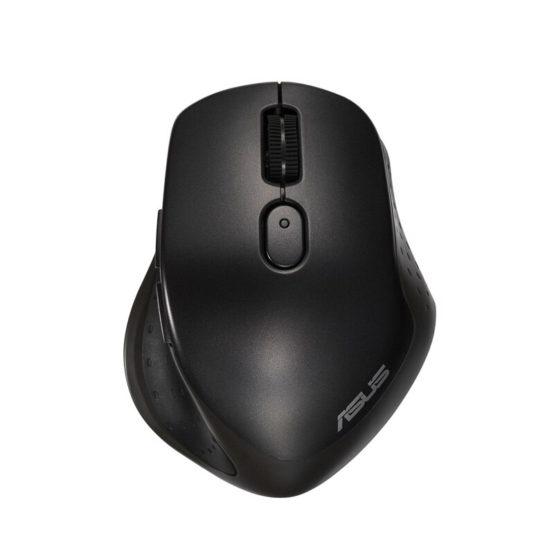 ASUS MW203 2.4Ghz USB Wireless BT 3.0/5.0 2400DPI Optical Mini Portable Mouse For PC Laptop: Black
