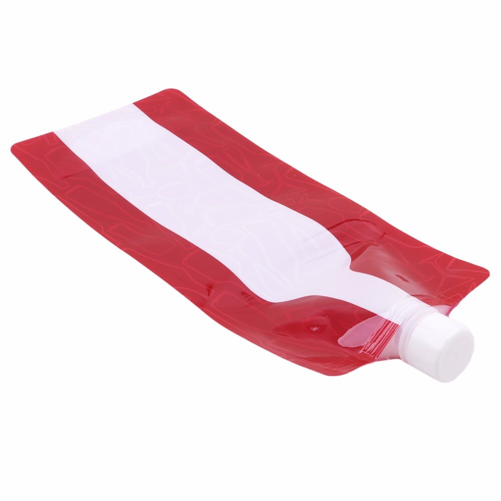 Wijntas onbreekbare fles reisuitrusting accessoires tas plastic opvouwbare herbruikbare draagbare wijnfles tas