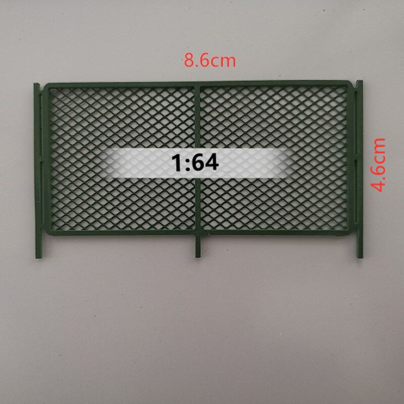 Clôture en fil de fer barbelé pour décoration de Table de sable, échelle 1:64/ 1:87