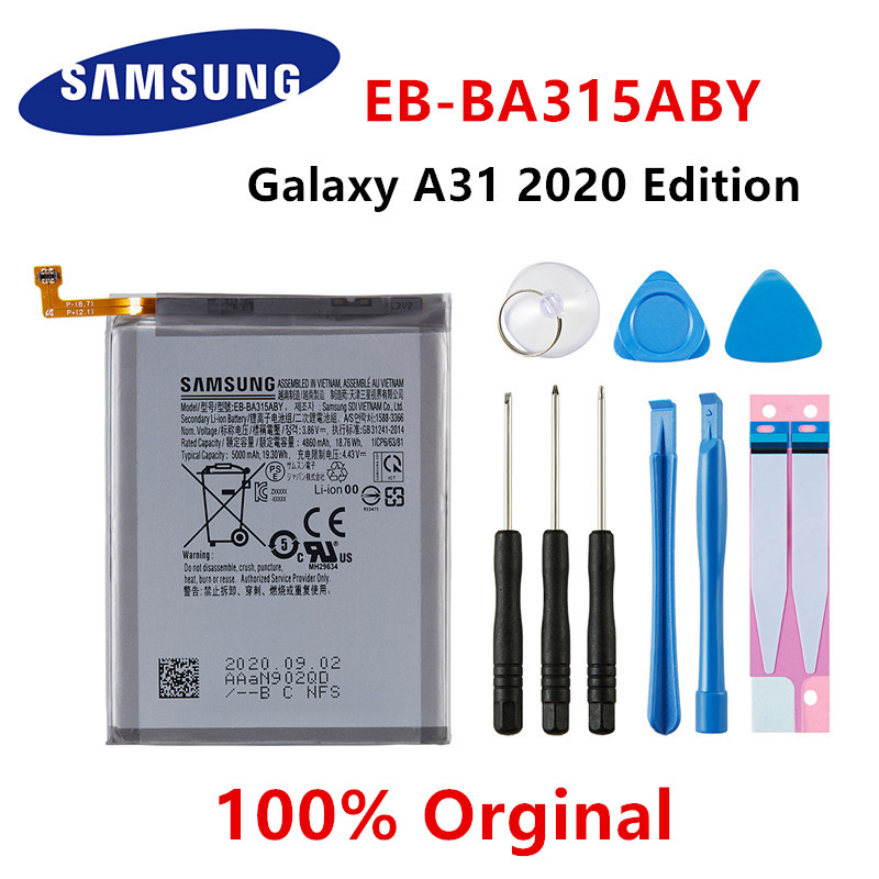 SAMSUNG original Battery For Samsung Galaxy S10 S20 S20+ S20 Ultra A90 A80 A71 A60 A51 A31 A20e A10e Note 10/10+ M30s A20S M11