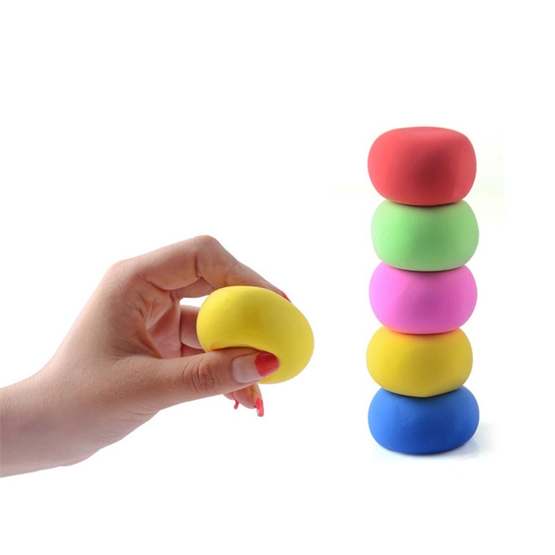 12/24/36pcs/lot DIY Light Playdough Polymer Plasticine Clay Toys Baby Care Air Drying Casting Modelling Clay Tool Kids