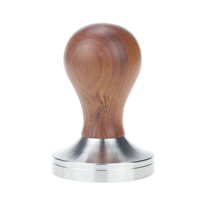 Kaffetamper 49mm 51mm 53mm 58mm med træhåndtag espresso tamper til kaffepresse tilbehør til baristaværktøj